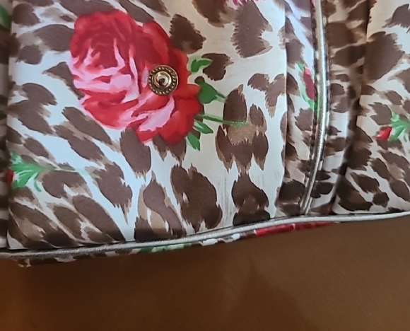 Blumarine Leopard and Floral Shoulder Bag - Picture 4 of 4